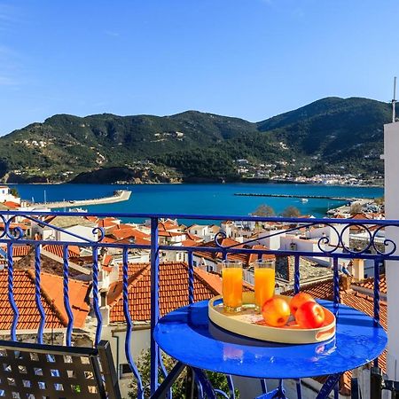 Sun Nest House Villa Skopelos Town Bagian luar foto