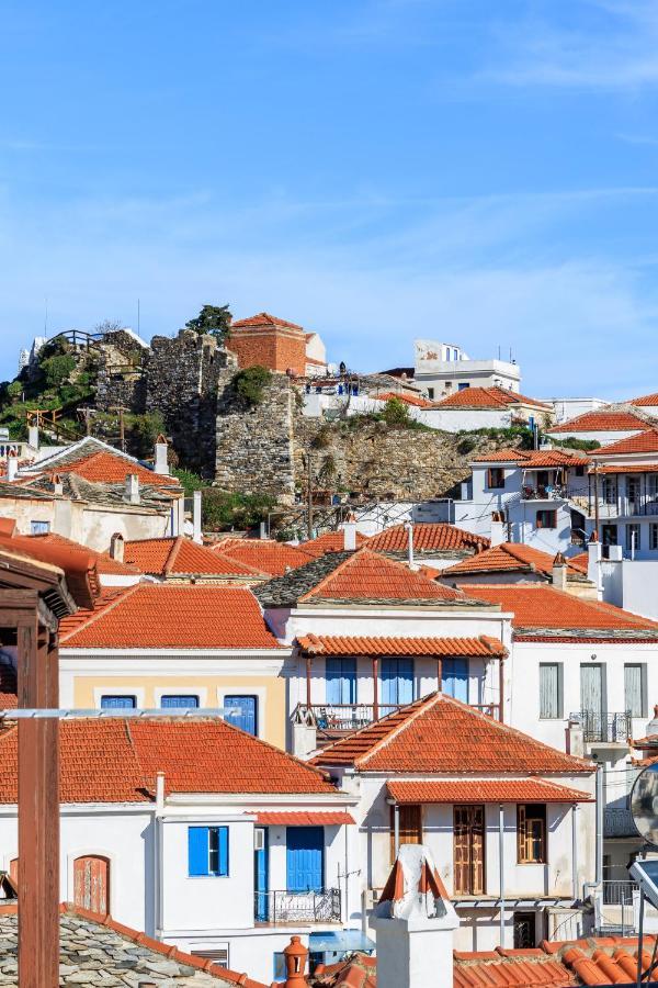 Sun Nest House Villa Skopelos Town Bagian luar foto